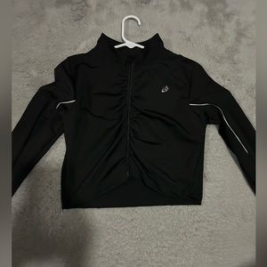 Body instinct black track jacket